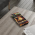 Candles on the Hearth Decorated for Christmas - Impact Resistant Phone Case